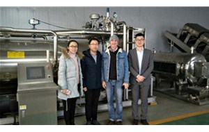 南非客戶來我廠考察全自動噴淋殺菌釜達(dá)成合作意向！